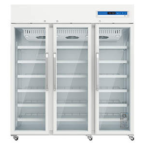 Glass Door Biomedical Pharmaceutical Refrigerator